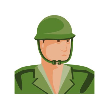 Anma Günü üniformalı Amerikan askeri