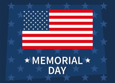 Etiket Anma Günü ile Birleşik Devletler bayrağı