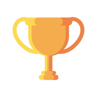 Beyaz arka planda şampiyon ödülü