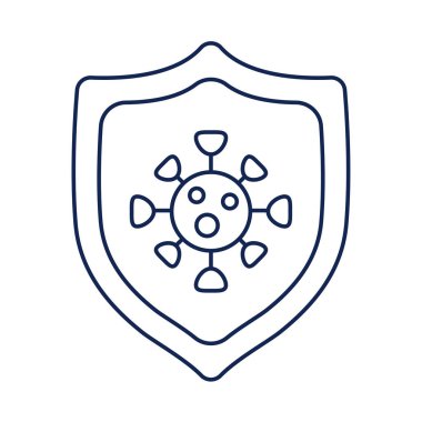 Coronavirus virionu, satır biçimi simgesi