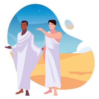 Erkekler hacca, Dhul Hijjah gününe.