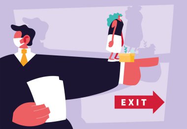 İşadamı patronu çalışanı ve işsizliği kovdu