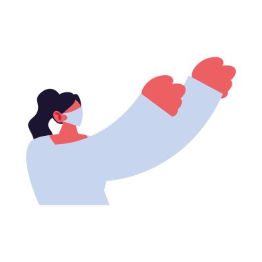 Koronavirüs artışına karşı kadın tehlikede.