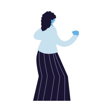 Koronavirüs artışına karşı kadın tehlikede.