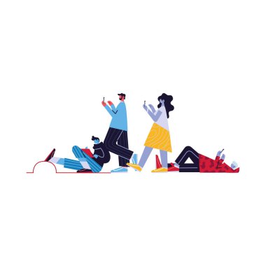 insanlar farklı elektronik araçlarla çevrimiçi bağlanıyor