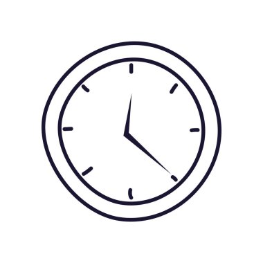 duvar saati, satır biçimi simgesi