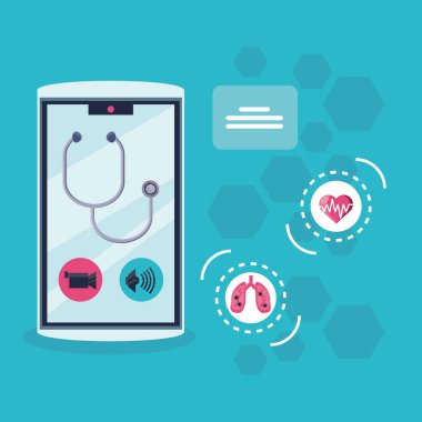 akıllı telefonlu bilgi, çevrimiçi tıbbi destek