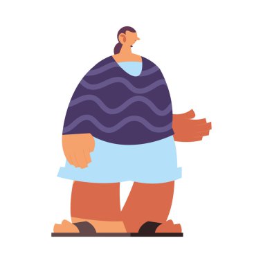 Bu karantina zamanının tadını çıkaran kadın