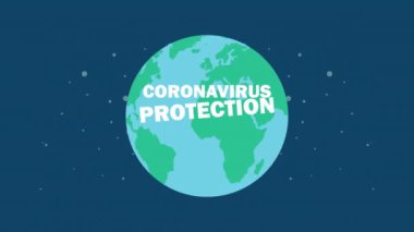 Dünya Gezegeni, Covid19 için yüz maskesi