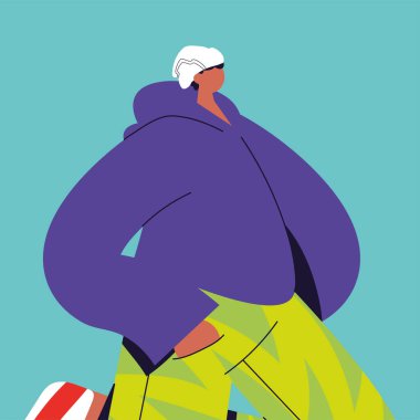 Yüzü olmayan bir adamın afişi