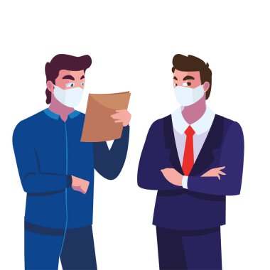 Kirlilik maskeli inşaat mühendisleri