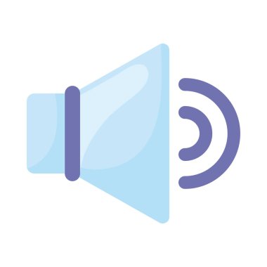 İzole edilmiş hacim düz biçim vektör tasarımı