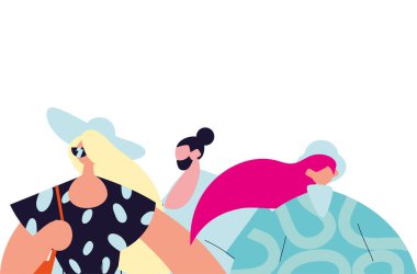 Sıradan kumaş taşıyıcı tasarımı olan şehirliler