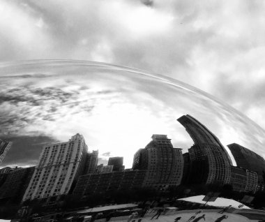 Chicago Skyline Fasulyenin gözlerinden