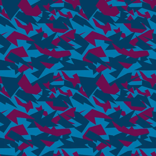 Textura de camuflaje militar sin costuras . — Vector de stock