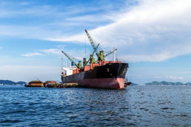 Okyanus yük tekne.
