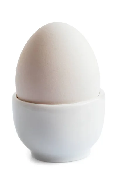 Ein Ei in einer Tasse. — Stockfoto