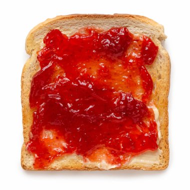 tereyağı ve reçel tost.