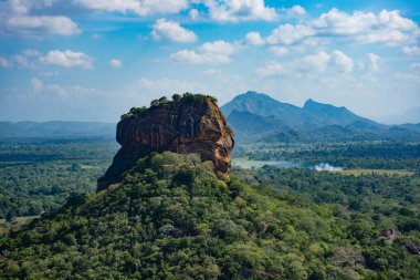 Lions Rock 'a, Sigiriya' ya, Sri Lanka 'ya doğru bir bakış açısı