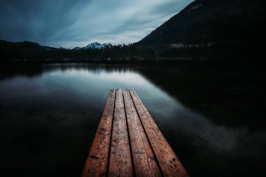Avrupa Alplerinde Hintersee Dağı, Berchtesgaden Ulusal Parkı, Almanya