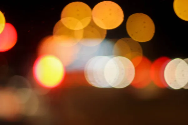 Renkli Bokeh portre çekimde