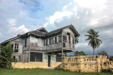 KUALA KANGSAR, PERAK, MALAYSIA - 17 SEPTEMBER 2017: Baitol Anor is a royal mansion located in Bukit Chandan, Kuala Kangsar in Perak