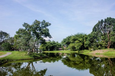 Taiping Gölü Taiping, Perak bulunan bahçe manzarası