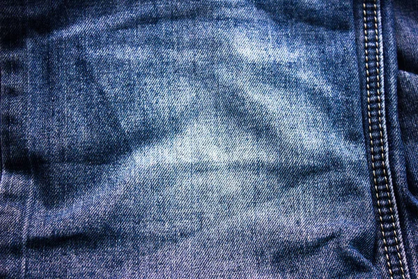 Tiro Close Textura Blue Jeans Roupas Fundo Ganga Fotografias De Stock Royalty-Free