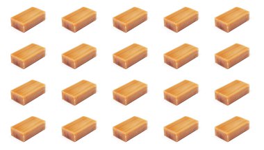 Evrensel antibakteriyel doğal çamaşır deterjanı deseni. Beyaz bir arkaplanda izole edilmiş.