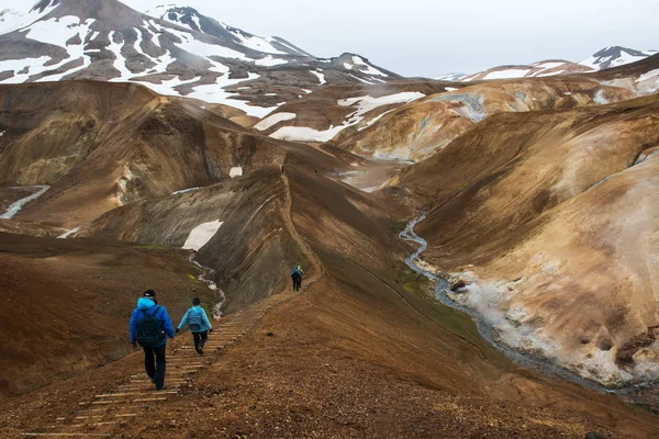 Area geotermica Kerlingarfjoll in Islanda — Foto Stock