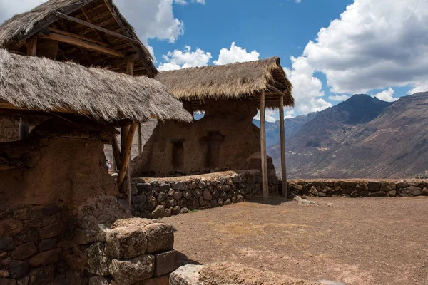 Ruinas incas en Pisac — Foto de Stock