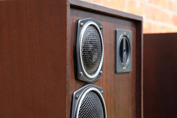 Acoustic System Radiotehnica S90 012 Soviet Vintage Audio Equipment Musical — Stock Photo, Image