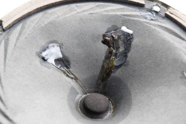 Geniş bant hoparlörü 5gdsh-4-4. Eski bir Sovyet konuşmacı.