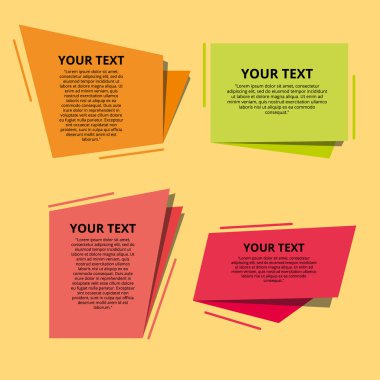 Soyut geometrik desen ve arkaplan vektörü