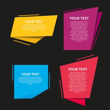 Soyut geometrik desen ve arkaplan vektörü