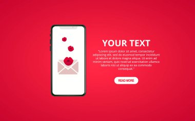 Sevgililer günü illüstrasyon. 