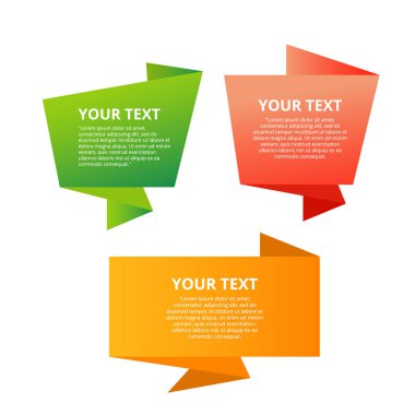 Vektör soyut hız geometrik origami. afiş 