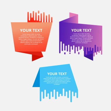 Vektör soyut hız geometrik origami. afiş 