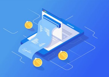 Finansal işlem bildirim kavramı.