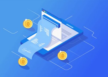 Finansal işlem bildirim kavramı.