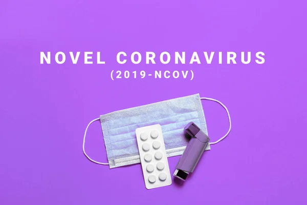 Neuartiges Coronavirus 2019-ncov, mers-cov. Impfstoff oder Kampf gegen Coronavirus-Konzept — Stockfoto