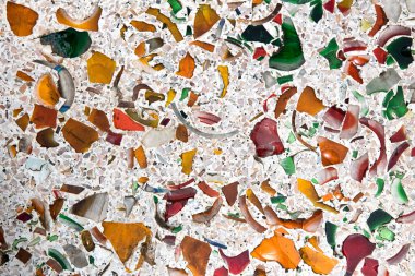 Çok renkli mermer döşeme dokusu. Soyut arkaplan