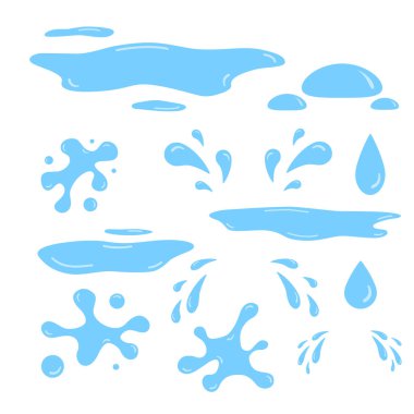 Gözyaşı, damla, su elementleri.