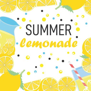 Taze limonata pankartı..