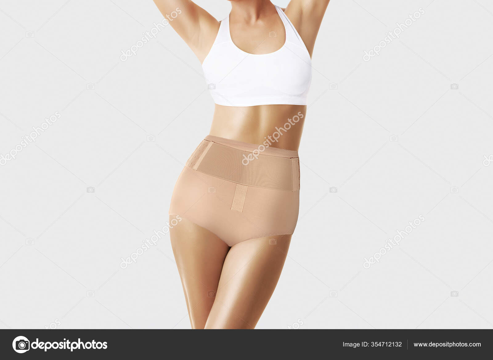 Postnatal Bandage Medical Compression Underwear Orthopedic Bandage  Underpants Lowering Pelvic Stock Photo by ©Med_Ved 354712132