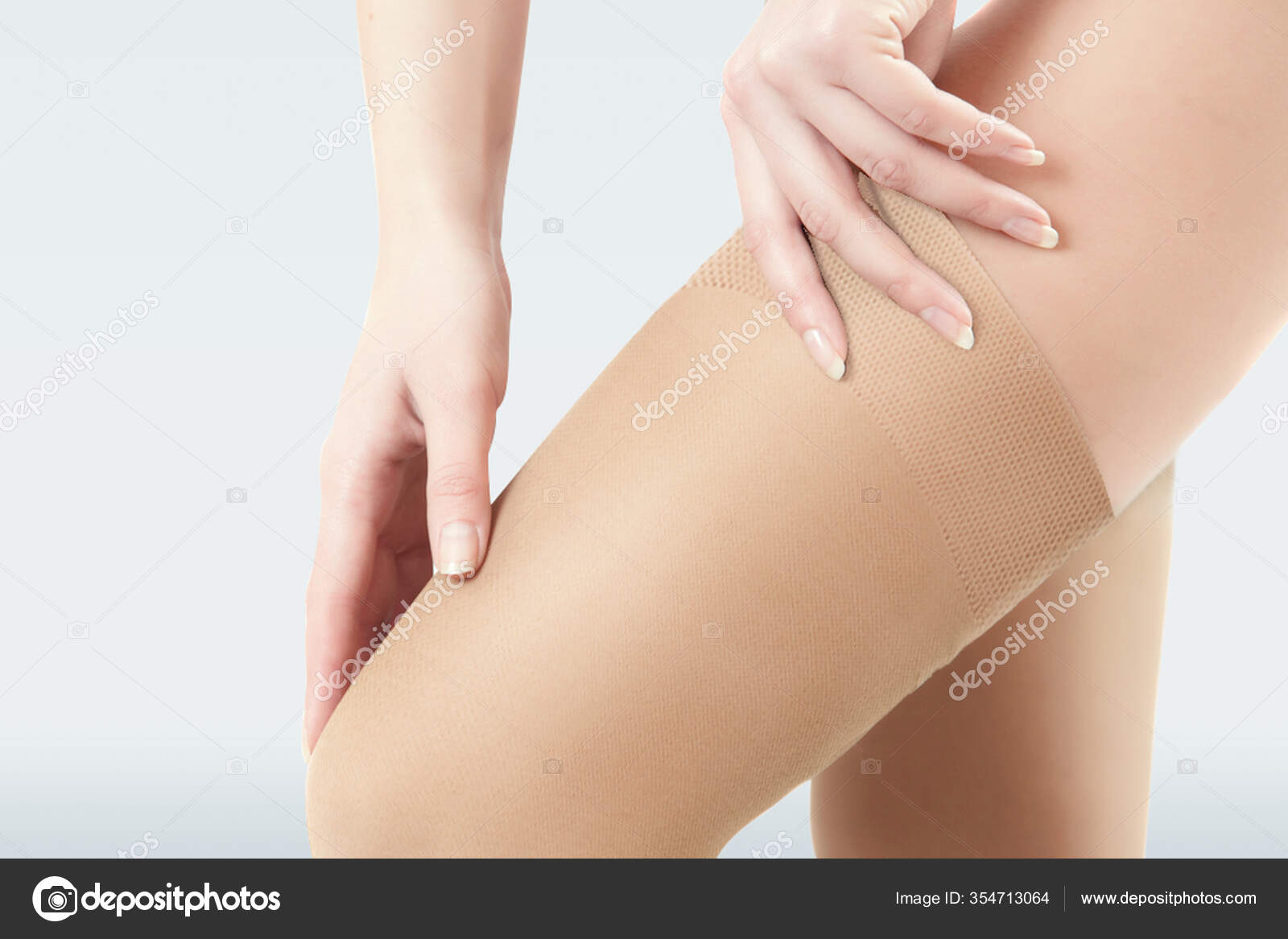 Compression Pantyhose Support Stockings Hose Varicose Veins Relief Shin  Splints | eBay