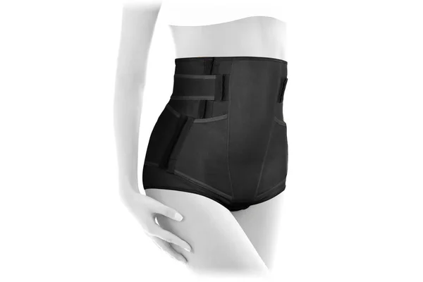 Postnatální Obvaz Zdravotnické Kompresní Prádlo Ortopedické Obvazové Kalhotky Pro Snížení — Stock fotografie