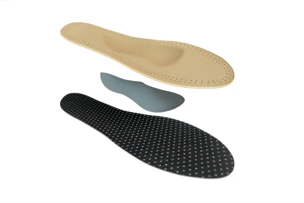 Isolated Orthopedic Insole White Background Treatment Prevention Flat Feet Foot — Stock Photo, Image