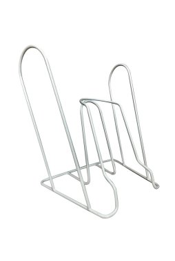 Sıkıştırma çoraplarını giymek için bir cihaz. Varisli damar ve venouse tedavisi için tıbbi çoraplar, çoraplar, çoraplar, baldırlar ve kollar. Klinik örgüler. Beyaz arkaplanda izole edilmiş spor çorapları