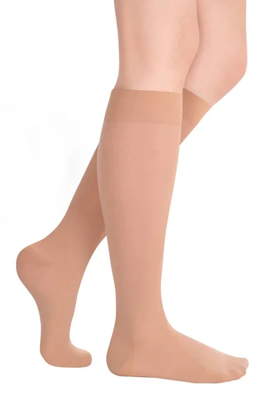 Gesloten Teenkalveren Compressie Hosiery Medische Kousen Panty Sokken Kalveren Mouwen — Stockfoto